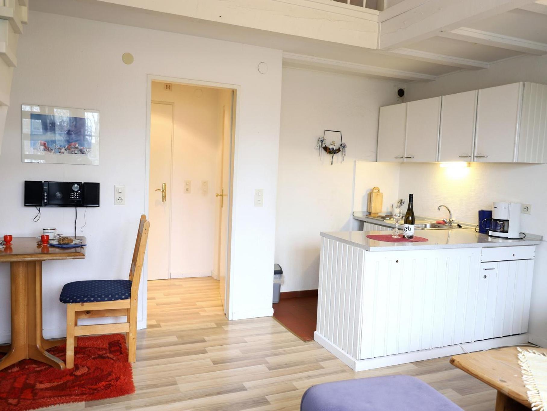 Einfach Eingerichtete Masionettewohnung. Вестерланд Экстерьер фото
